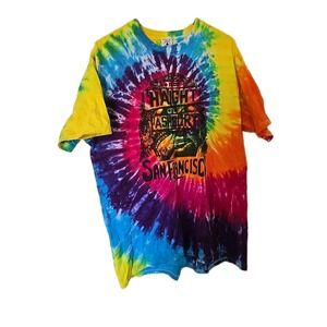 VTG Grateful Dead Haight Ashbury T-Shirt 90s Psychedelic Art Tee Size XL U.S.A